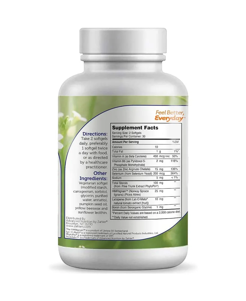 Zahler ProstAid+ Prostate Supplement for Men