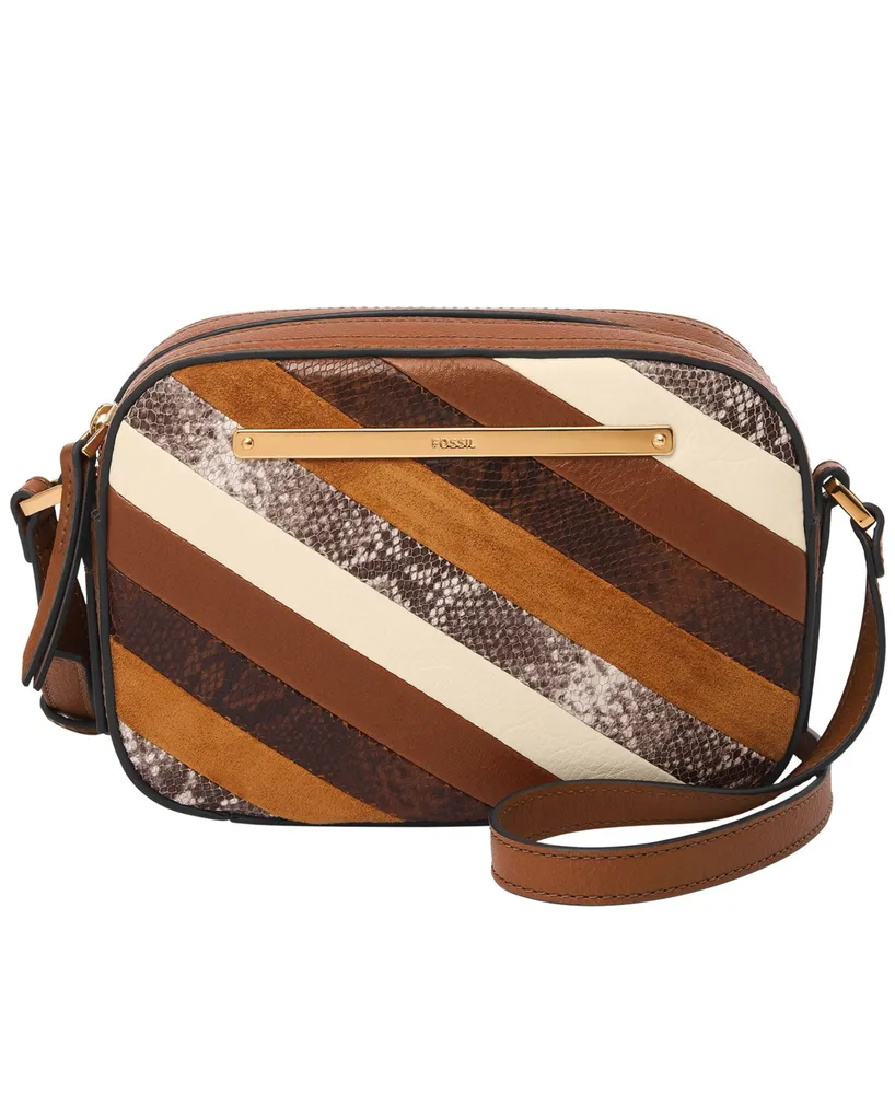 Fossil Devon Leather Crossbody Bag  Plaza Las Americas