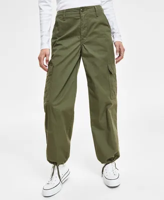 Levi's Women's '94 Baggy Cotton High Rise Cargo Pants Long Length
