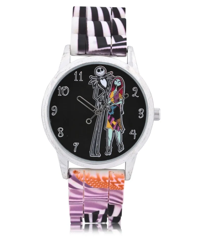 Disney Children's Nightmare before Christmas Analog Black Silicone Strap Watch 32mm