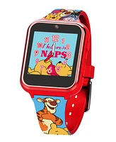 Disney Children's Winnie Blue Silicone Smart Watch 38mm