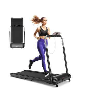 3HP Folding Treadmill Compact Walking Jogging Machine
