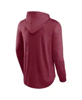 Men's Fanatics Burgundy Washington Commanders Front Runner Pullover Hoodie