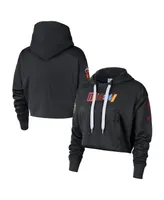 Women's Nike Black Miami Heat 2022/23 City Edition Courtside Pullover Hoodie