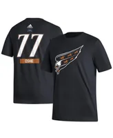 Men's adidas Tj Oshie Black Washington Capitals Reverse Retro 2.0 Name and Number T-shirt