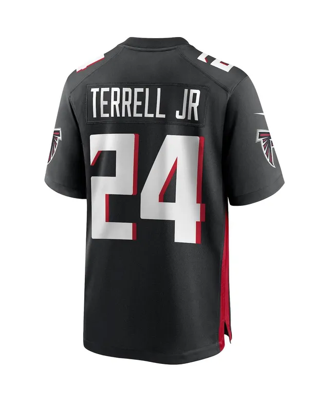 Mens Atlanta Falcons Nike Alternate Game Jersey - Red - A.J. Terrell Jr.