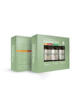Pursonic Aromatherapy Essential Oils (Bergamot, Rosehip, Tea Tree)