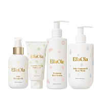 EllaOla The Baby's Essential Skincare Bundle (4 Pieces)