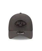 Men's New Era Graphite York Jets Classic 39Thirty Flex Hat