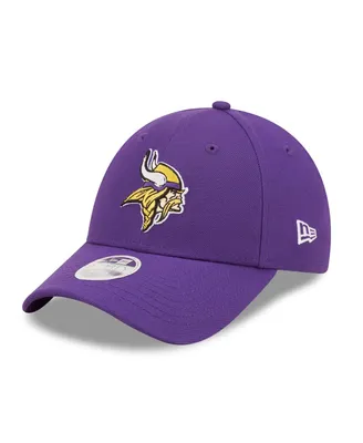 Women's New Era Purple Minnesota Vikings Simple 9FORTY Adjustable Hat