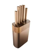 Cuisine::pro Daisho Nara Knife Block Copper Set, 6 Piece