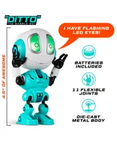 Force1 Ditto Mini Voice Changer Robot Toy for Kids - Blue