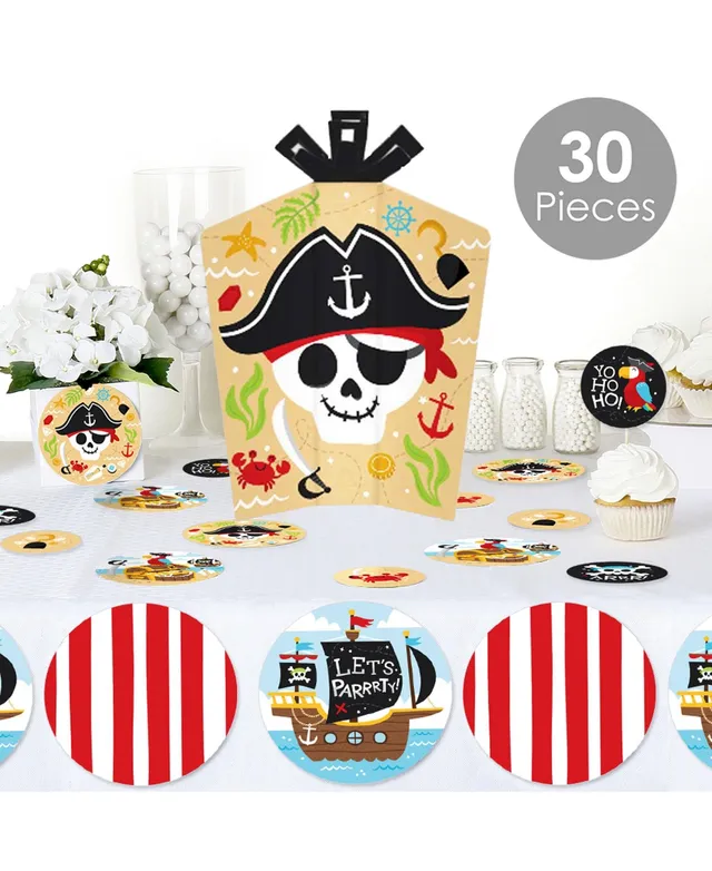 Big Dot Of Happiness Pirate Ship Adventures Birthday Party Decor