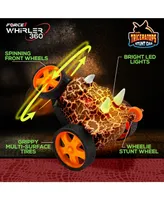 Force1 Dino Whirler Triceratops Stunt Car Mini Rc Car for Kids