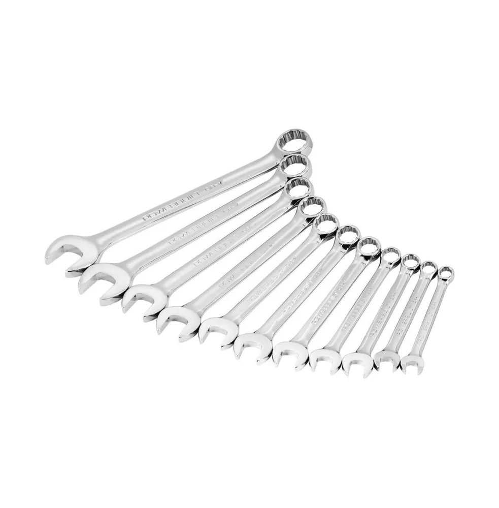 Powerbuilt 11 Piece Sae Combination Wrench Set