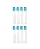 Pursonic 8 Pack Brush Heads Replacement (TBUSB180 & TBUSB200)