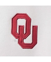 Men's Colosseum White Oklahoma Sooners Tortugas Logo Quarter-Zip Jacket