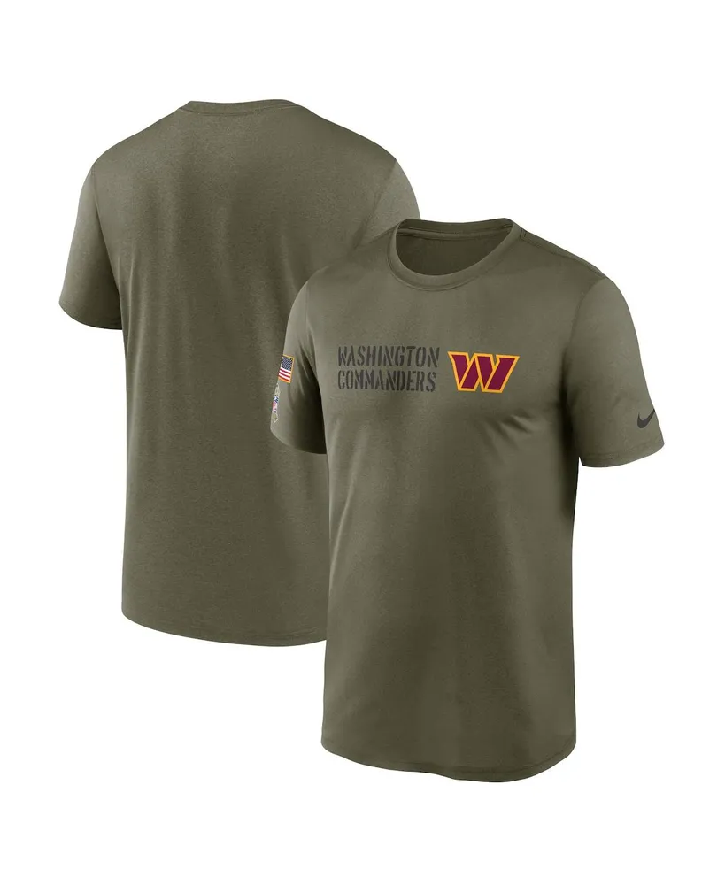 Home, Nike Men's Nike Olive Washington Commanders 2022 Salute to Service  Legend Team T-shirt