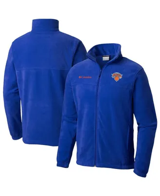 Men's Columbia Blue New York Knicks Steens Mountain 2.0 Full-Zip Jacket