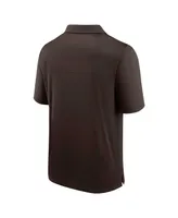 Men's Fanatics Brown San Diego Padres Hands Down Polo Shirt