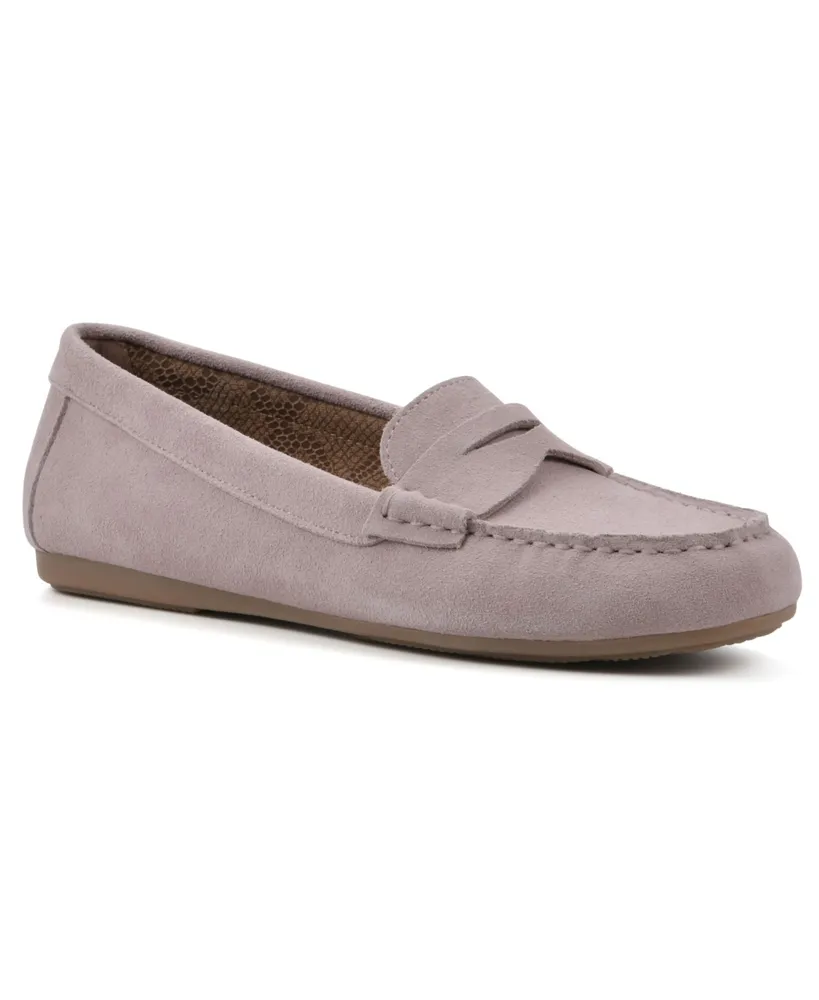 White Mountain Women's Deutzia Slip On Loafers