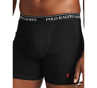 Polo Ralph Lauren Men's 3-Pack Classic Cotton Boxer Briefs