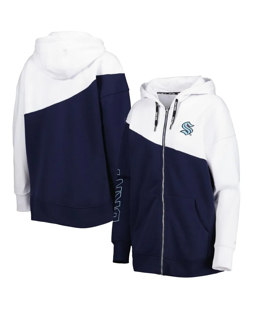 Washington Capitals Fanatics Branded Women's Authentic Pro Scuba Full-Zip  Hoodie - Navy