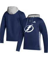Men's adidas Blue Tampa Bay Lightning Skate Lace Team Pullover Hoodie