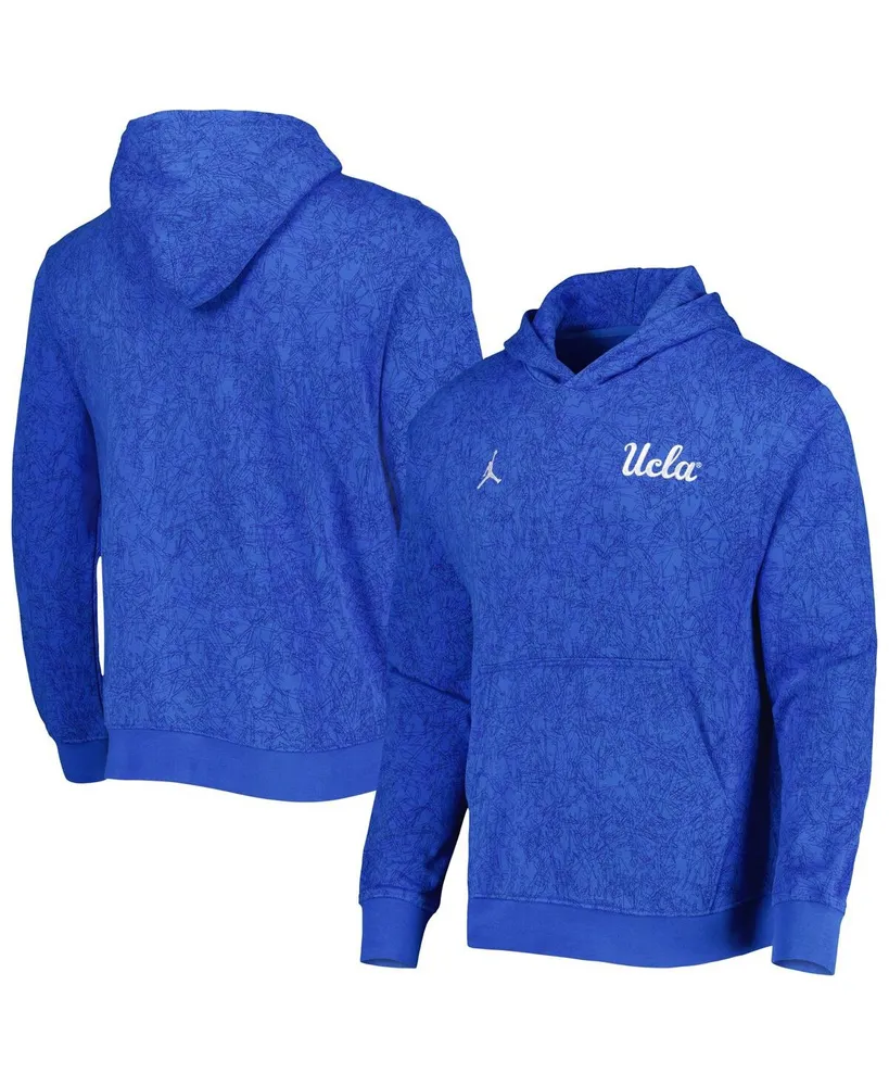 Men's Jordan Blue Ucla Bruins Logo Travel Pullover Hoodie