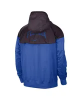 Men's Nike Charcoal, Royal Florida Gators Windrunner Raglan Full-Zip Jacket