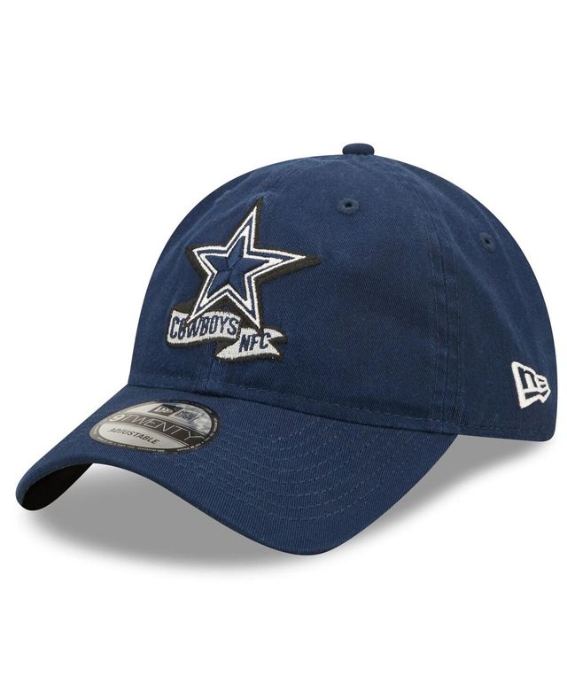 Men's New Era Navy Dallas Cowboys Otc 2022 Sideline 9Twenty Adjustable Hat