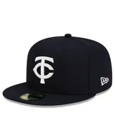 Men's New Era Navy Minnesota Twins 2023 Authentic Collection Alternate 59Fifty Fitted Hat