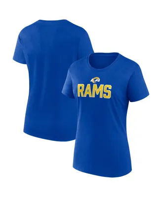 Women's Fanatics Royal Los Angeles Rams Fundamental Base T-shirt