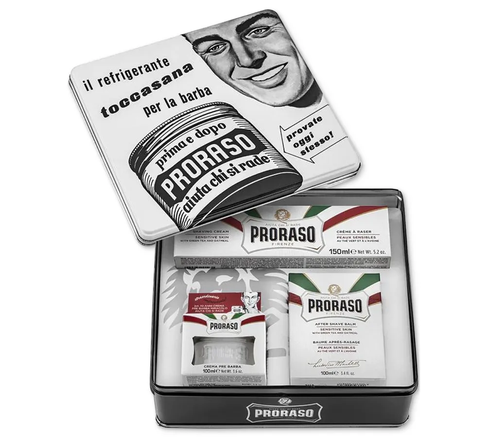 Proraso 4-Pc. Vintage Toccasana Tin Gift Set