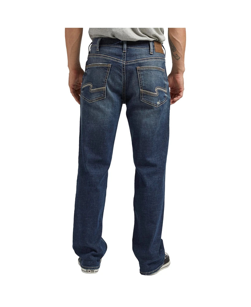 Silver Jeans Co. Men's Gordie Relaxed Fit Straight Leg