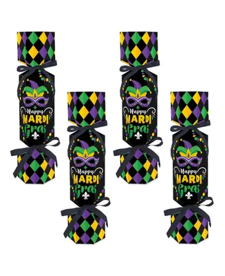 Colorful Mardi Gras Mask No Snap Masquerade Party Favors Diy Cracker Boxes 12 Ct