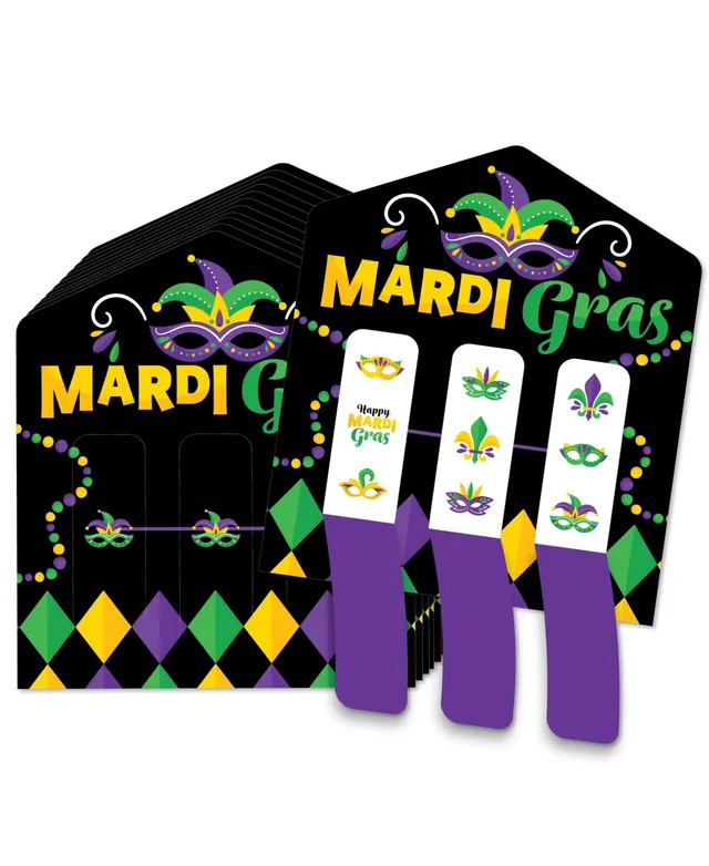 Big Dot Of Happiness Mardi Gras - Masquerade Decorations - Tree