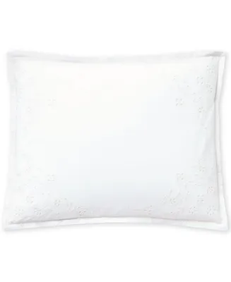Lauren Ralph Lauren Marguerite Embroidery Decorative Pillow, 15"x 20"