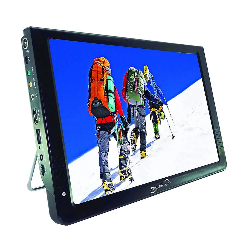 Supersonic 12 inch Led Display with Digital Tv Tuner - SC2812