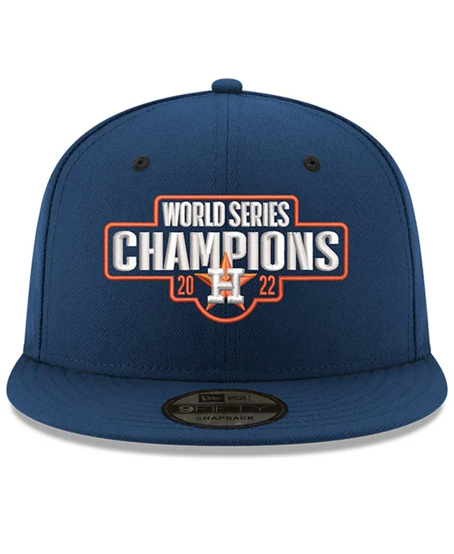 New Era Navy Houston Astros 2022 World Series Champions Statement 9FIFTY Snapback Hat