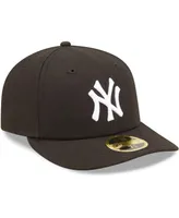 Men's New Era New York Yankees Black, White Low Profile 59FIFTY Fitted Hat