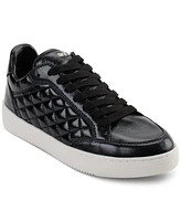 Dkny Women's Oriel Quilted Lace-Up Low-Top Sneakers