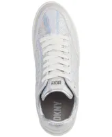 Dkny Women's Oriel Quilted Lace-Up Low-Top Sneakers