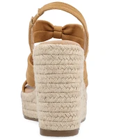 Journee Collection Women's Santorynn Platform Wedge Sandals