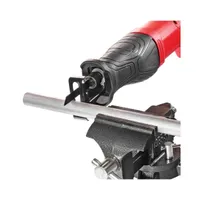 Powerbuilt 6 Inch 7.5A Reciprocating Saw with 2 Blades