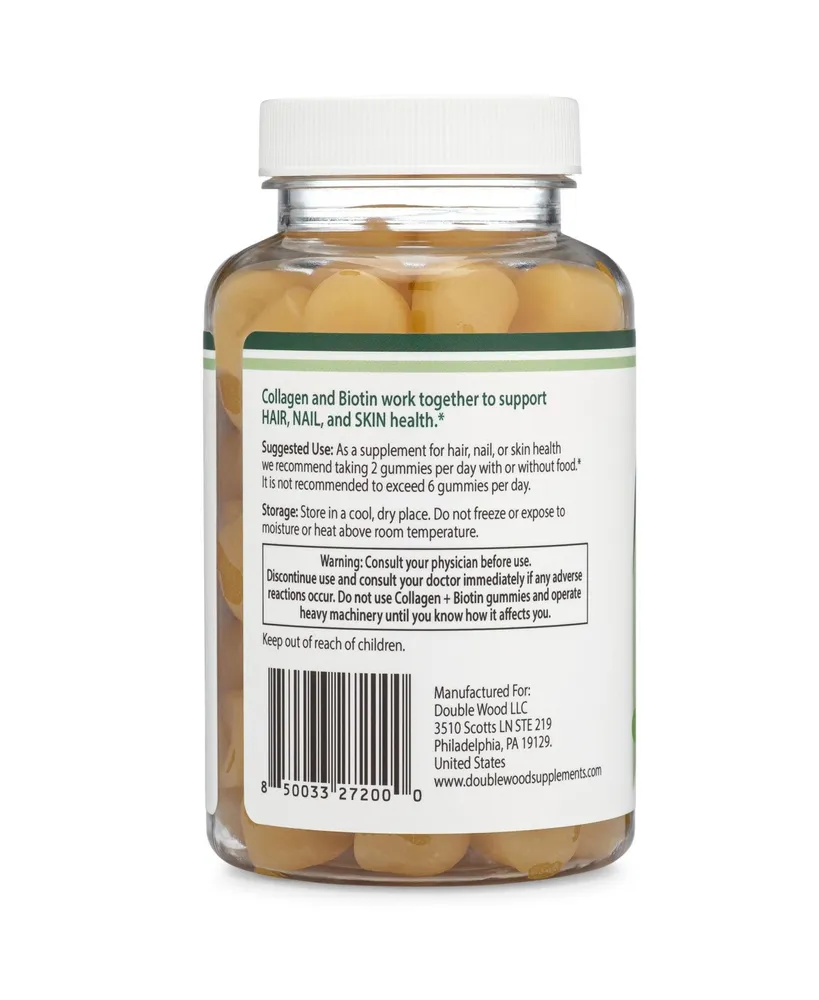 Double Wood Supplements Collagen Gummies