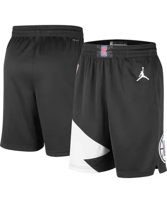 Men's Jordan Black La Clippers 2022/2023 Statement Edition Swingman Performance Shorts