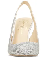 Jessica Simpson Women's Arerra-b Pointed-Toe Slingback Pumps