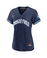 Women's Nike Navy Chicago Cubs City Connect Replica Jersey