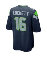 Men's Nike Tyler Lockett College Navy Seattle Seahawks Game Jersey